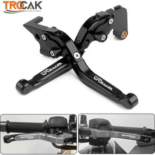 For Moto Guzzi BREVA 750 V7 Racer Classic Stornello Stone Special Custom CNC Motorcycle Foldable Extending Brake Clutch Levers