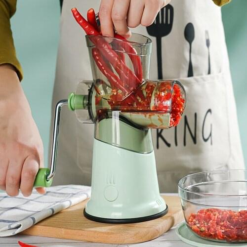 Multifunction Meat Chopper Meat Grinder Garlic Paste Stuffing Dumpling Filling Device Manual Meat Grinder Food Chopper Processor