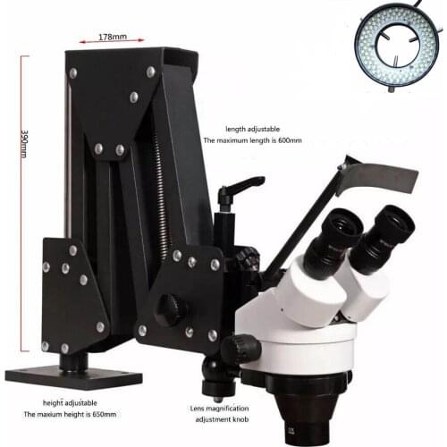 Free Shipping Jewelry Tools 20X/40X microscope for jewelry phone repair circuit board welding Binocular stereo microscope