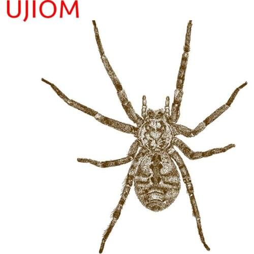 UJIOM Big Spider Wall Stickers Home Decoration Living Room Decor Wallpaper Moisture Proof Bedroom Accessories Wall Decal