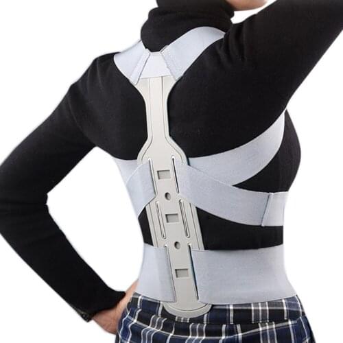 Newest Design Invisible Clavicle Chest Posture Corrector Back Pain Brace Spine Shoulder Correcting Kyphosis Support Steel Belt