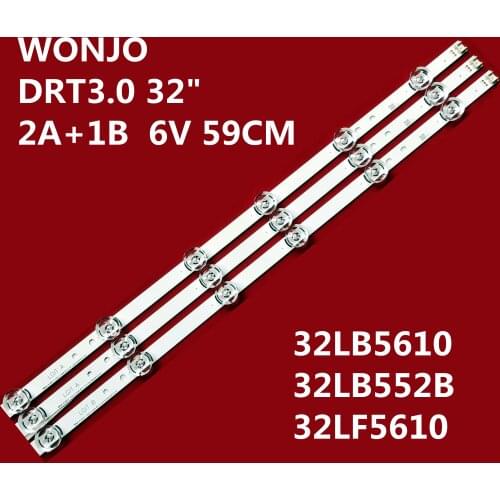 New 10 kits LED Strips 6-lamps for LG 32"TV 32lb5600 32lb560b 32lb570b 32lb580b 32lb620b