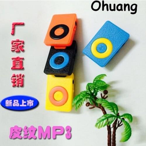 Wholesale 10 pcs Quality Clip Colorful Mini MP3 Music Player with TF Card Slot