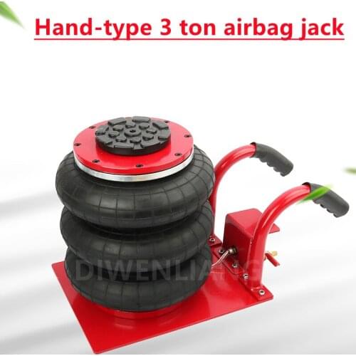 3 Ton Portable Pneumatic Auto Hydraulic Air Bag Inflatable Jack Jacks Lift For Car And Truck Air Pressure Auto Jack Instrument