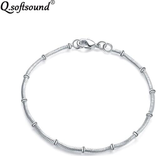 Q.softsound Silver Bracelets