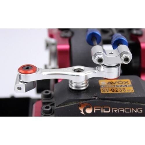 Fid racing alloy throttle push rod arm with bearings for losi 5ive-t Rovan LT kmx2