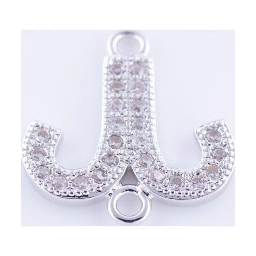 5pcs Fashion Jewelry Zircon Aries Charms Connectors For Jewelry Making Diy Copper Micro Pave Constellation Charms Bijoux Gift