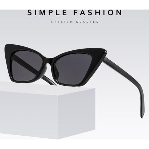 Retro Sunglasses Shades For Women Fashion Brand Designer Black Sunglasses Transparent Orange Frame Sun Glasses Cute gafas de sol