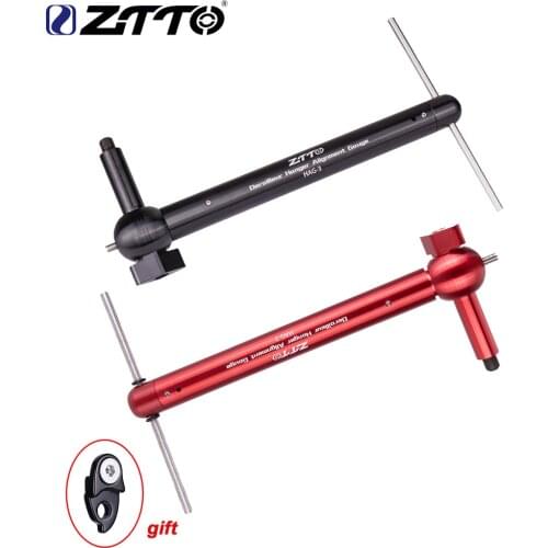 ZTTO MTB Bike Derailleur Hanger Alignment Gauge Professional Alignment Ranging Tool HAG-3 Black for mountain road bicycle