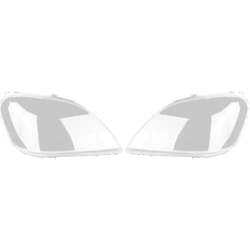 1 Pair for Mercedes-Benz W164 ML350 500 2005-2008 Car Headlight Lens Cover Headlight Lampshade Glass Shell (Left+Right)