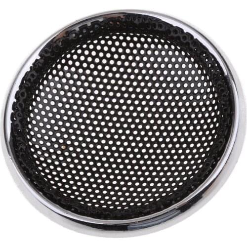 1PCS 1" Black Speaker Decorative Circle Grill Cover Guard Protector Mesh