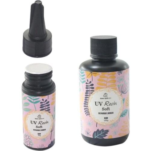 10/15/25/60/100g Curing Solar Cure Sunlight Activated Crafts DIY UV Resin Hard Glue for Jewelry Mold