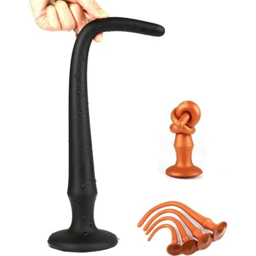 2020 New Super Soft 60cm Long Huge G Spot Vagina Anal Dildo Silicone Anus Butt Plug Male Prostate Massage Sex Toys for Men Women