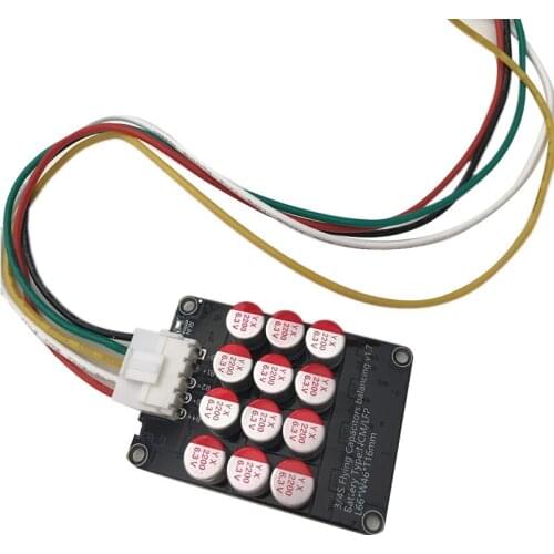 1.2A Balance Li-Ion Lifepo4 Lithium Battery Active Equalizer Balancer Board Capacitor BMS 4S