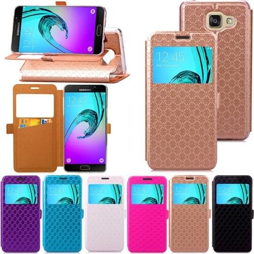For Samsung A3 2016 A310F Card Slots Holder Function Flip Leather Cover for Samsung Galaxy A3 2016 A310 A3100 Cover Protector