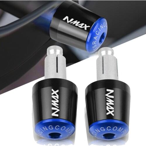 For Yamaha NMAX155 NMAX 155 2014 2015 2016 2017 2018 2019 N-max155 7/8" 22MM Motorcycle Handlebar Grips Handle Bar Cap End Plugs