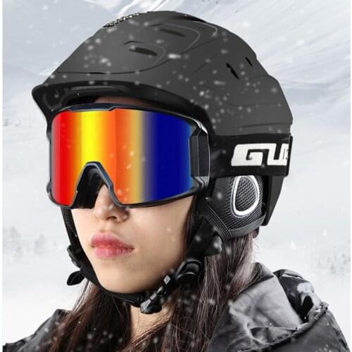 GUB 616 Professional Adult Ski Helmet Man Women Skating Skateboard Snowboard Snow Sports Helmets