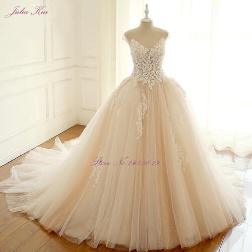 V-neck Wedding Dresses JULIA KUI China