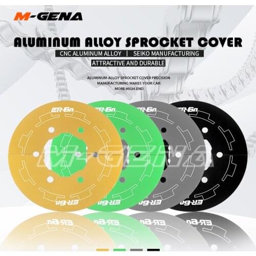 Motorcycle Rear Chain Teeth Sprocket gear Cover Frame Protector Kit For Kawasaki ER6N ER-6N 2012-2016 2013 2014 2015