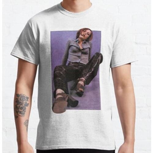 Gillian Anderson Fashion Photoshoot Classic T-Shirt Tee Shirt