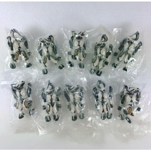 Lot of 10pcs Halo Mega Bloks Set #97110 Covenant White Elite Honor Mini Figure Guard Building Toy