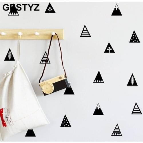 Mountain Wall Decals,8 Different Pattern,Removable Vinyl Wall Stickers for Baby Kids Boy Girl Bedroom Nursery Decor(63)