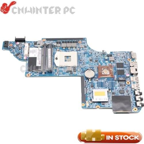 NOKOTION 665348-001 For HP DV6 DV6-6000 Laptop Motherboard HM65 DDR3 HD7400M Video card