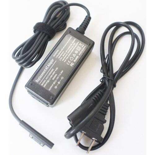 New AC Adapter Battery Charger Power Supply Cord For Microsoft Surface Pro 4 Tablet M3 Series 12V +Cable