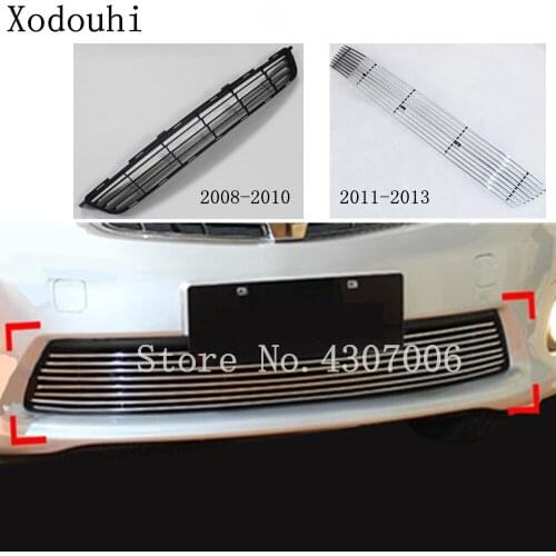 Car License Plate Trim Racing Grid Grill Grille Hoods Panel Frame 1pcs For Toyota Corolla Altis 2008 2009 2010 2011 2012 2013