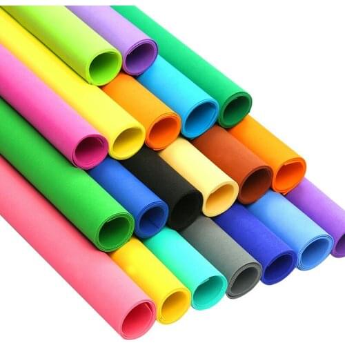 50X50 Eva Foam Sheet Color sponge paper Scrapbooking Crafts Kindergarten Christmas Handicraft Diy Materials Colorful
