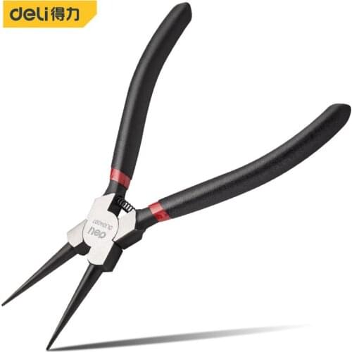 Deli Professional Internal Straight Snap Ring Pliers Hand Wire stripper Nippers Multipurpose tool Tool kits electric tools