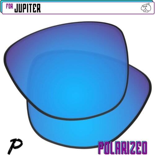 EZReplace Polarized Replacement Lenses for - Oakley Jupiter Sunglasses - Blue P