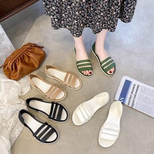 Open-toed Shoes for Women Sandals 2021 Summer Outdoor Female Ladies Jelly Shoes Women Sandals Fashion High Quality Sandals