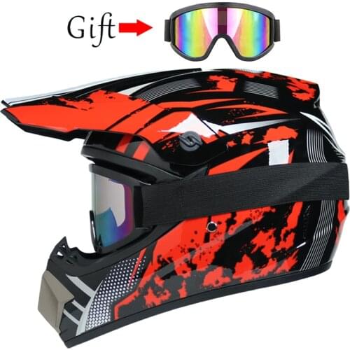 Off-Road Helmet Dirt bike motocross DOT approved cross helmet Downhill mountain helmet