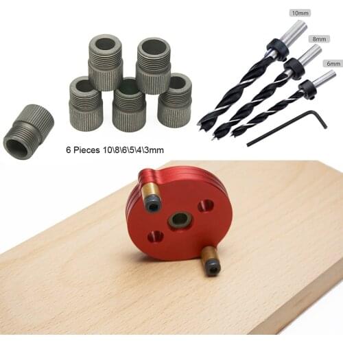 Vertical Pocket Hole Jig Wood Dowelling Self Centering Drill Guide Kit Hole Puncher Locator Jig For Woodworking DIY Tools