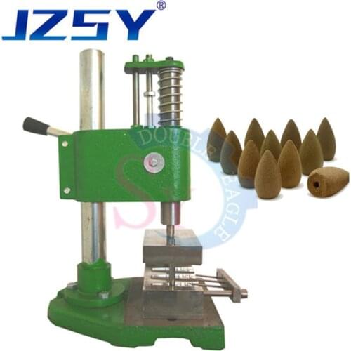 High efficiency manual india herbal cone shape incense machine/hand press arabic backflow incense making machine