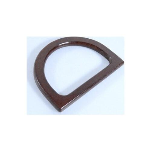 1Pc Wooden Bag Handle Replacement for DIY Purse Making Handbag Shopping Tote Bag Frame