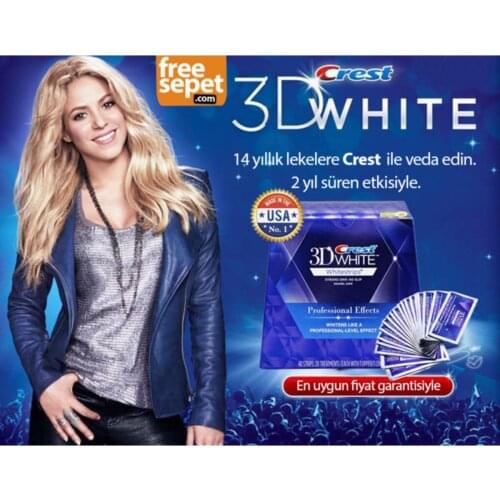 3d White Professional Effects Diş Beyazlatma Bantları (20 Bant) Crest 3D Whitestrips - 10/20