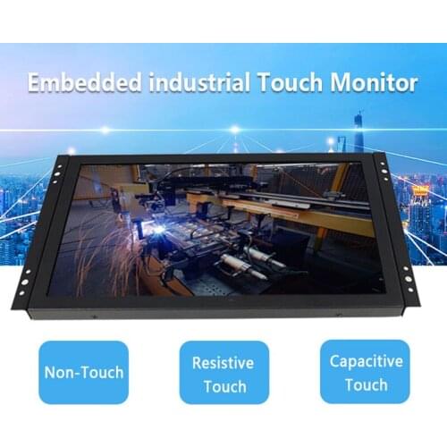Factory price high quality 15 inch all in one touch screen industrial fanless waterproof monitor