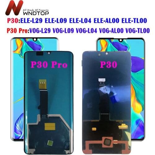 OEM LCD For Huawei P30 Pro Display Touch Screen Digitizer ELE L09 L29 For Huawei P30 Display VOG L04 L09 L29 Screen Replacement