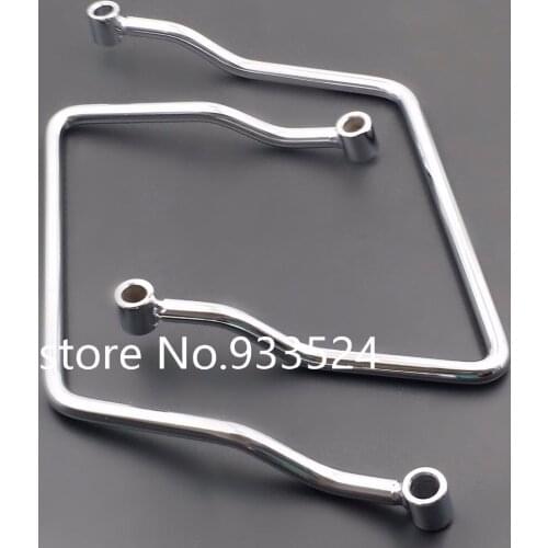 Metal 17cm Saddle bag Support Bar Mount Brackets For Honda Rebel CMX 250 CMX250