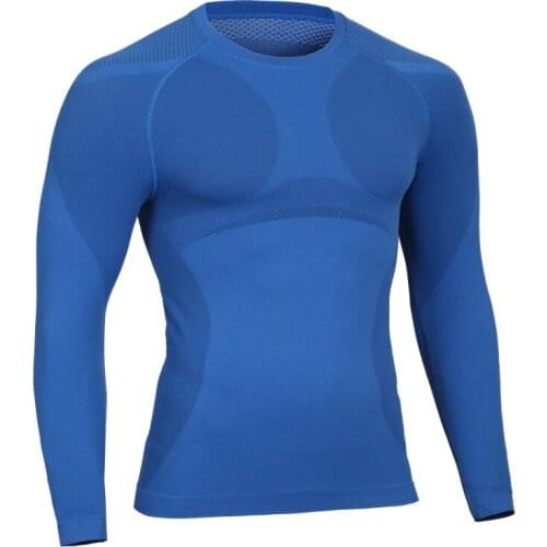 Fashion 2020 spring autumn long sleeve Fitness breathable Joggers bodybuilding muscle quick dry skinny tights Shapers men