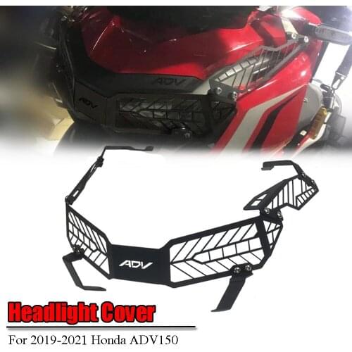 Motorcycle Accessories Fit For HONDA ADV150 ADV 150 XADV 2019 2020 Headlight Cover Front Head Light Shield Grille Guard Cover