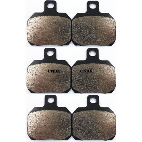 Disc Brake Pads Set for ADIVA AD 400 AD400 2009 - 2011 DERBI GP1 250 Scooter 2006 - 2007 Front Rear Onroad