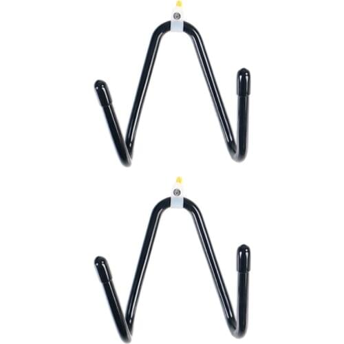 New 2 Pcs Universal Skateboard Longboard Wall Mount Hanger Hook Rack Storage Display