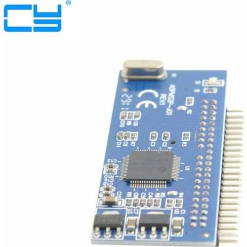 1.8 inch Micro SATA 16 7+9 Pin Female to IDE 44 Pin Male Header PCBA HDD Hard Disk Adapter