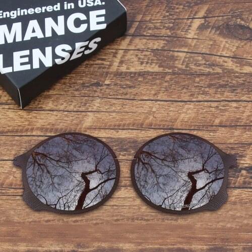 ToughAsNails Resist Seawater Corrosion Polarized Replacement Lenses for Oakley Tailend Sunglasses Brown