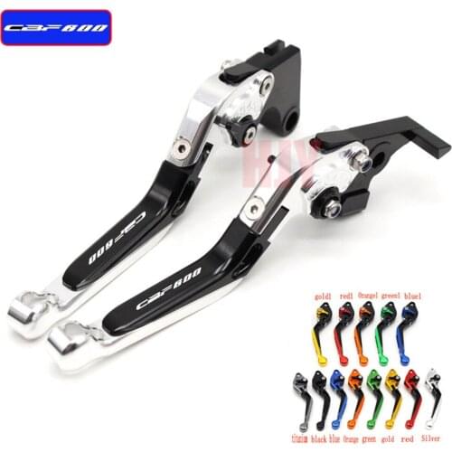 CNC Adjustable Folding Extendable Motorcycle Brake Clutch Levers For Honda CBF 600 SA CBF 600 2005 2006 2007