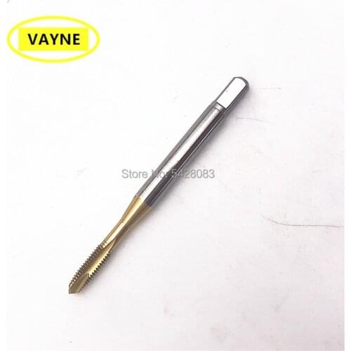 VAYNE HSSE American system Spiral Pointed Taps with Tin Coated UNF10-32 12-24 1-72 4-48 5-44 6-40 8-36 12-32 12-28 1/2-20 1/2-13