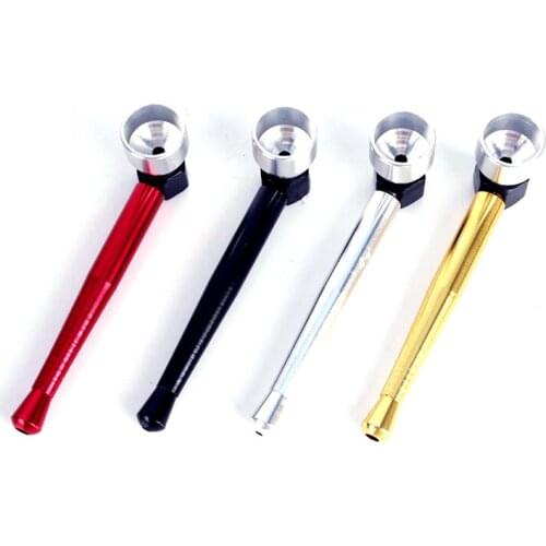 High Quality Metal Pipe for Smoking Weed ,Tobacco Pipe Mill Smoke Narguile Grinder Smoking Set Cigarette Holder